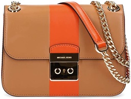 MICHAEL KORS - Cadena para editor, diseño de rayas, color naranja